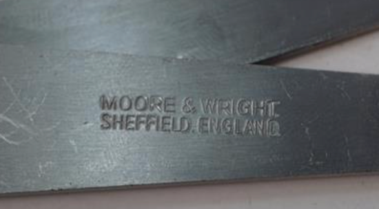 New Old Stock Moore & Wright 3" Inside Firm Joint Caliper. No330. British Made