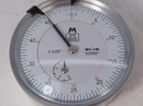 Moore & Wright 0-.25" Dial Indicator. .0005" Grad. Flat back. CHROME Body - Cardon Tools