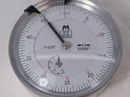 Moore & Wright 0-.25" Dial Indicator. .0005" Grad. Flat back. CHROME Body - Cardon Tools