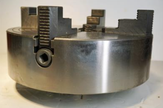SCA 12" 4-Jaw Independent Lathe Chuck. D1-5 Direct Mount Media 1 of 9
