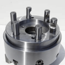 Bison POLAND 10" 4-Jaw STEEL Independent Lathe Chuck D1-8 BACK 4343-10"-8 - Cardon Tools