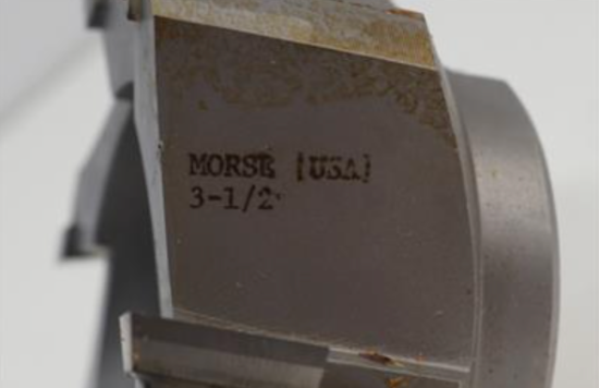 Morse Cutting Tools USA Made  3-1/2" Carbide Tipped Shell Mill End Mill. 56709 for Non-Ferrous