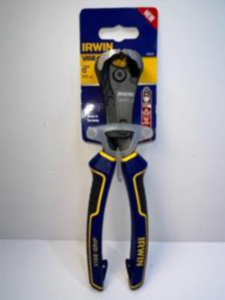 New Old Stock Irwin Vise-Grip Germany 19505010 8″ Max Leverage End Cutting Pliers with PowerSlot