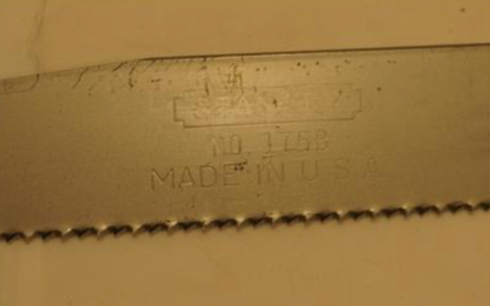 New Old Stock Stanley Wood Cutting KEYHOLE SAW  blade for Turret head saw. 175B USA Made