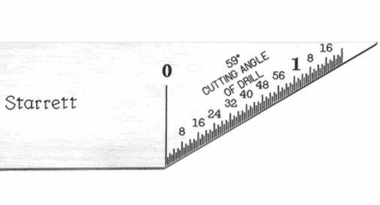 Starrett 13D Inch Reading Double Square Blade MADE IN USA Media 1 of 3