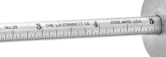 Starrett 29B 6" x 64ths Graduated Marking / Scratch  Gage  USA Made