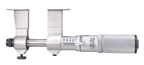 Starrett 1.50-2.50" 701B INTERNAL GROOVE Micrometer