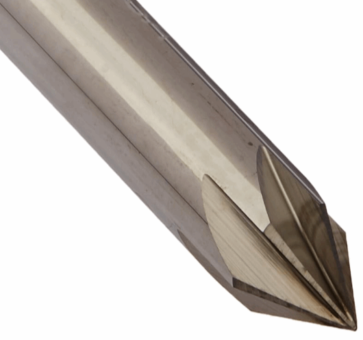 Keo USA made Countersink 1/4" x 60 deg 6 Flute Carbide 55782