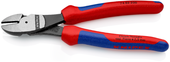 KNIPEX Germany 74 02 200 High Leverage Diagonal Cutter PliersKNIPEX Germany 74 02 200 High Leverage Diagonal Cutter Pliers