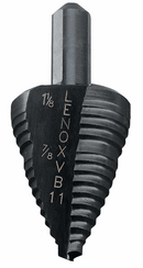 LENOX  Vari-Bit Step Drill Bit , 2 Hole Sizes, 7/8" and  1-1/8" USA Made  VB11 - Cardon Tools