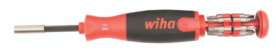 Wiha 38055 Computer 12 in 1 Pop-Up Ultra Driver Screwdriver -Slotted, Phillips, Torx & Security Torx