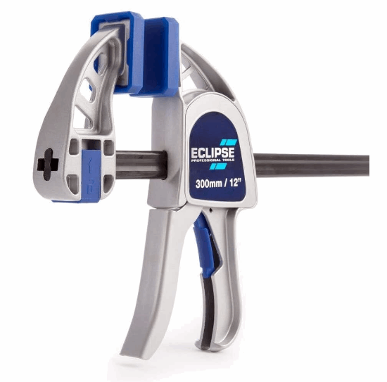 Eclipse Professional Tools EOHBC12-HD Heavy Duty One Handed Bar Clamp, 12-Inch