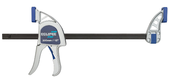 Eclipse Professional Tools EOHBC12-HD Heavy Duty One Handed Bar Clamp, 12-Inch