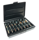 Triumph USA Made THUNDERBIT Black & Bronze Oxide Silver & Demming 8pc Set 9/16" - 1" - Cardon Tools