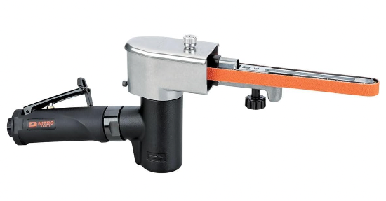Dynabrade NF1: Nitrofile Pneumatic Abrasive  Belt grinder Sander Tool 