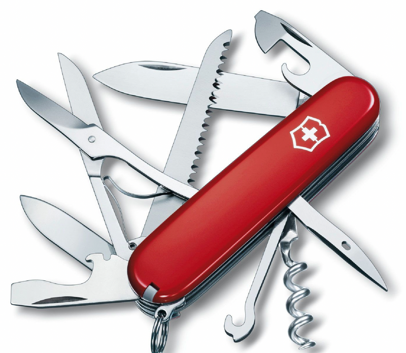 New Old Stock Victorinox Swiss Army Huntsman Multi-Tool Pocket Knife 53201