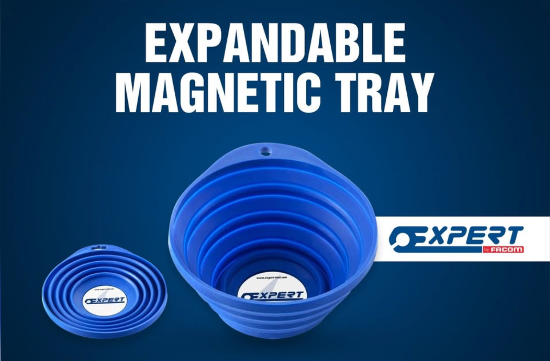 EXPERT by Facom Tools E010129 Large Expandable Magnetic Parts Tray
