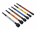 Wiha 6 Piece Color Coded Magnetic Nut Setter SAE Set 1/4" - 9/16" No. 70486 - Cardon Tools