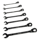 FACOM Tools EXPERT Line 5/16" - 3/4" 7pc FULL POLISH Combination Reversible Ratcheting Wrench Set