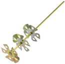 Kraft Tool USA MADE DC311 Jiffler Paint & Drywall Mud Mixer with 3 - 5" Wheels - Cardon Tools