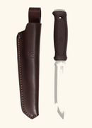 Morakniv Sweden  GARBERG GRAND  Bushcraft Knife with Leather Sheath and Stainless Steel Blade