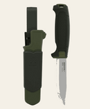 Morakniv Sweden Amberg Stainless Steel Deep Forest Green Outdoor Bushcraft Knife