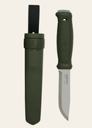Morakniv Sweden  GARBERG Heavy Duty Bushcraft Knife with Polymer Sheath and Stainless Steel Blade GREEN