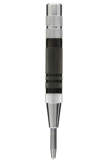 Fowler 52-500-290 Hardened Steel Super Heavy Duty Automatic Center Punch, 6" Length, 5/8" Diameter.