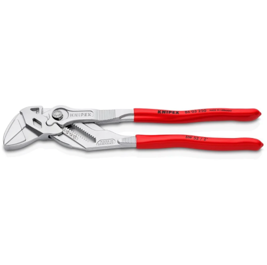 Knipex made in Germany  10" OAL Pliers Wrench 86 03 250 - Cardon Tools