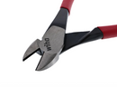 Wire cutters with red handles and 'Wiha' branding on a white background