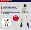 Spear & Jackson 8290RS Razorsharp Heavy Duty Telescopic Ratchet Anvil Loppers