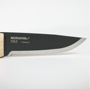 Morakniv Sweden FINN BLACK BLADE (S) Hiking Knife 87mm Blade Length ASH Handle 