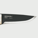 Morakniv Sweden FINN BLACK BLADE (S) Hiking Knife 87mm Blade Length ASH Handle - Cardon Tools