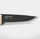 Morakniv Sweden FINN BLACK BLADE (S) Hiking Knife 87mm Blade Length ASH Handle - Cardon Tools