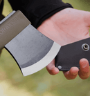 Morakniv Sweden Lightweight Green Bushcraft Boron Steel Axe c/w Leather Mask - Cardon Tools