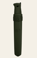 Morakniv Sweden  GARBERG Heavy Duty Bushcraft Knife with Polymer Sheath and Stainless Steel Blade GREEN