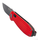 UCU Hannegan Crossbar Knife - A perfect EDC - Nitro-V Steel - G10 Scales  - Cross Bar Lock - LAVA RED