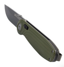 UCU Hannegan Crossbar Knife - A perfect EDC - Nitro-V Steel - G10 Scales  - Cross Bar Lock - FOREST