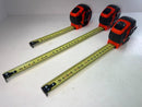 3 LUFKIN Hi-Viz ORANGE Metric  19mm x 5m Tape Measure PHV1035CM - Cardon Tools