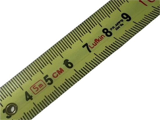 3 LUFKIN Hi-Viz ORANGE Metric  19mm x 5m Tape Measure PHV1035CM
