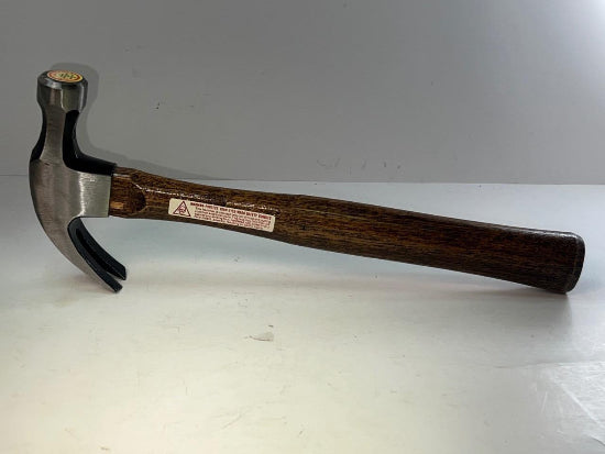 New Old Stock STANLEY USA made  WORKMASTER  16oz Claw Hammer 51-416