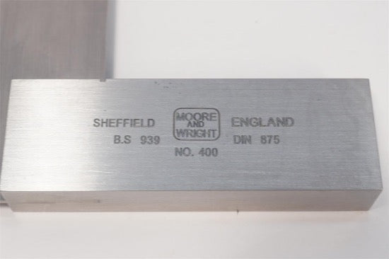 New Old Stock Moore & Wright Sheffield England 3" Toolmakers Machinists Square