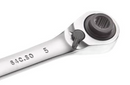 Facom 64C.S0 Cuatro 4 Sizes in One Reversible Ratcheting Wrench 4, 5, 6, 7mm - Cardon Tools