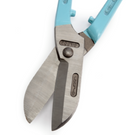 Record Gilbow HD 14" Hollow Ground SHEARS Straight Sheet Metal Tin Snips - Cardon Tools