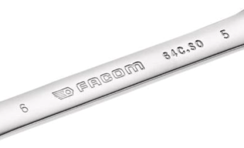 NEW Facom 64C.S0 Cuatro 4 Sizes in One Reversible Ratcheting Wrench 4, 5, 6, 7mm