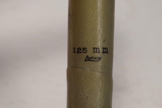 New Old Stock  Lufkin USA Made  125mm Micrometer Standard.