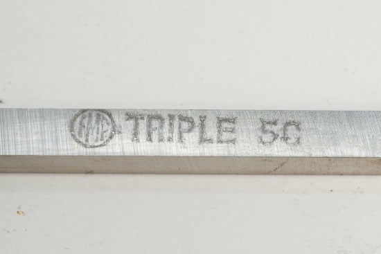          4 Parkin UK Triple 5C 5% Cobalt Steel Hss Lathe Tool Bit 1/4" Square x 3"