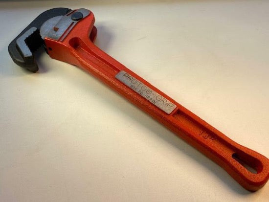 PROTO made in SPAIN J814PG Proto-Grip 14" HOOK Jaw Pipe Wrench