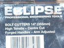 New Old Stock Eclipse  14" BOLT CUTTERS - High Tensile, Forged Handles