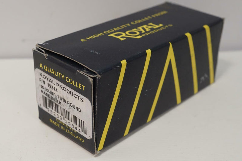 New Premium Quality Precision Grade Royal Products UK 11/16" 5C Collet. 19344